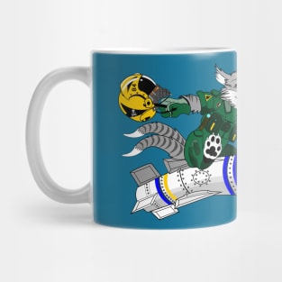 F-14 Tomcat - AIM-54 Phoenix Gotcha... BABY! - Clean Style Mug